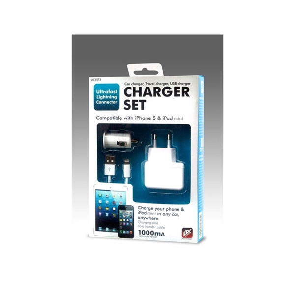 Petrix 3 in 1 charger UCSET05, UCSET05