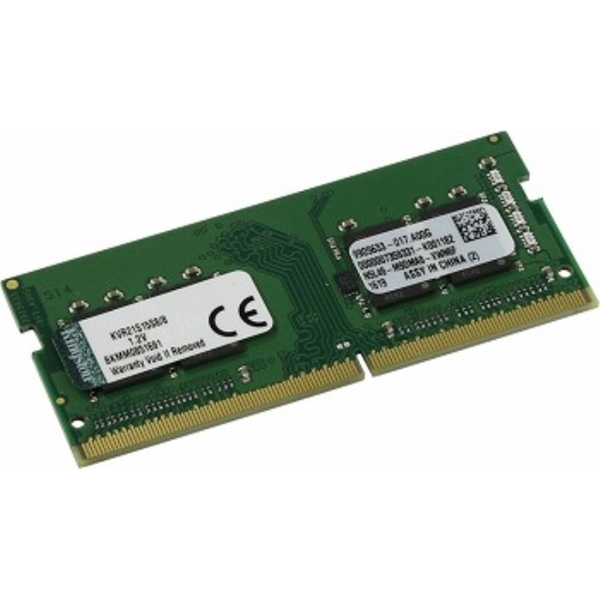 ოპერატიული მეხსიერება Kingston 8GB DDR4 2133MHz CL15 1Rx8 SODIMM - 1.2V