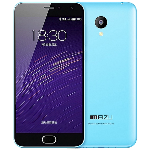 Meizu NOTE2 5.5Inch 1080*1920 MT6753 RAM2GB 16GB 5.0MP 3100 mAh, Blue