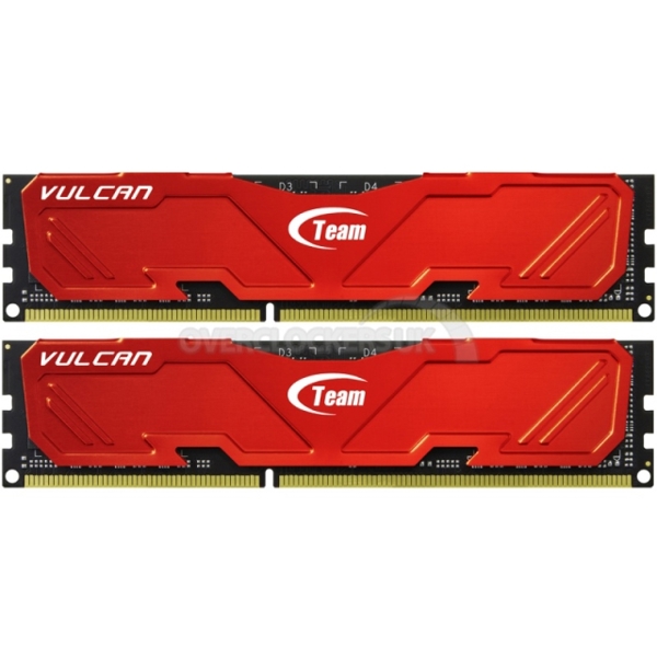 16GB 2X8GB DDRIII PC2133 (14 Vulcan Red) Team Group Original