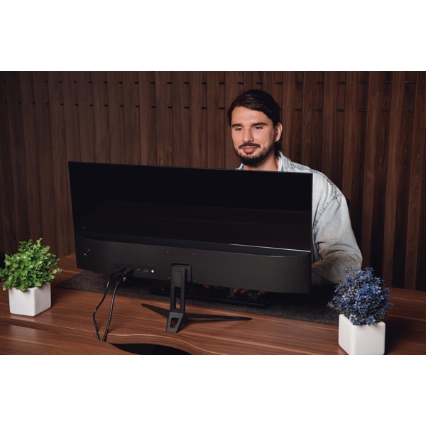მონიტორი 2E D2923B-01.UA, 28.7", Monitor, QHD, IPS, HDMI, DP, Black