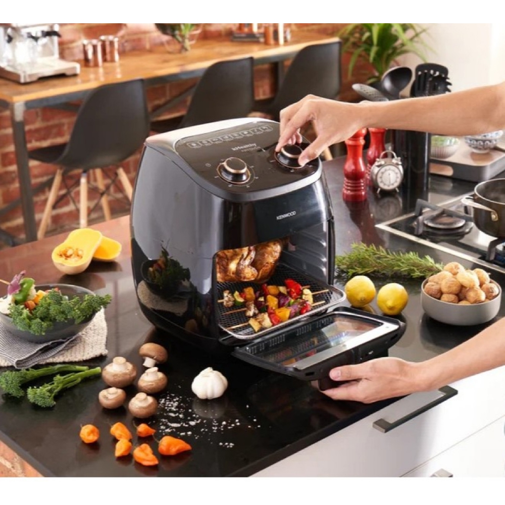აეროგრილი Kenwood HFP90BK, 2000W, 11L, Air Fryer, Black