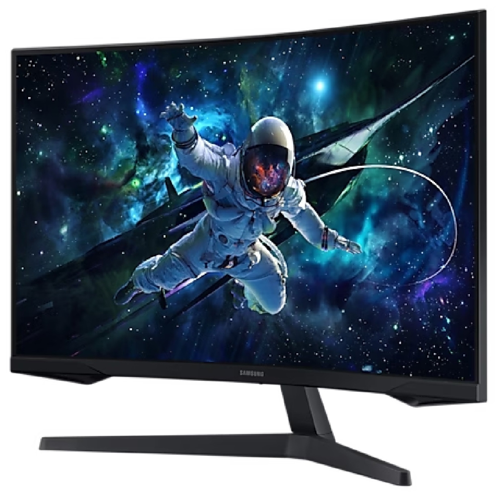 მონიტორი Samsung LS27CG550EIXCI Odyssey G5, 27'', Curved Monitor, QHD, VA, HDMI, DP, Black
