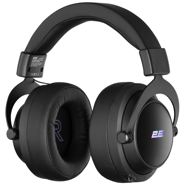 ყურსასმენი 2E HG360BK-WL, Gaming Headset, Wireless, USB, 3.5mm, Black