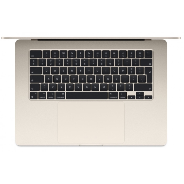 ნოუთბუქი Apple MRYR3RU/A MacBook Air, 15", M3, 8GB, 256GB SSD, Integrated, Starlight