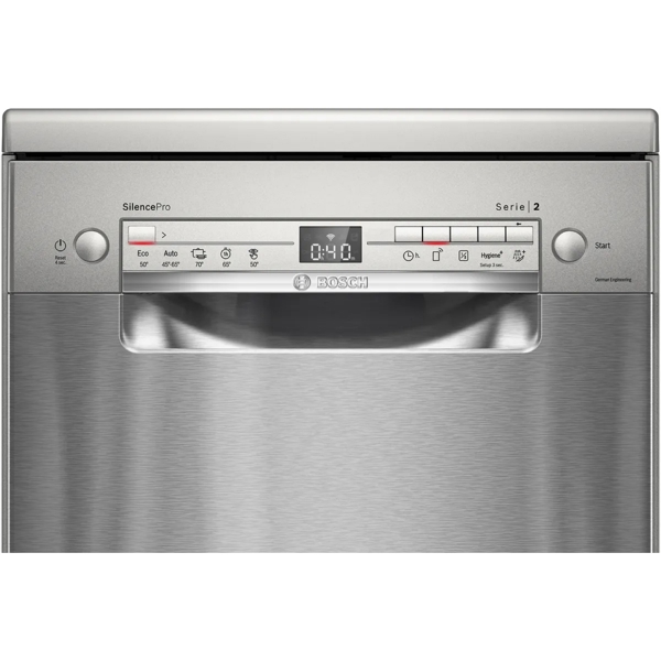 ჭურჭლის სარეცხი მანქანა Bosch SPS2HMI54Q, А+, 46dB, Dishwasher, Stainless steel