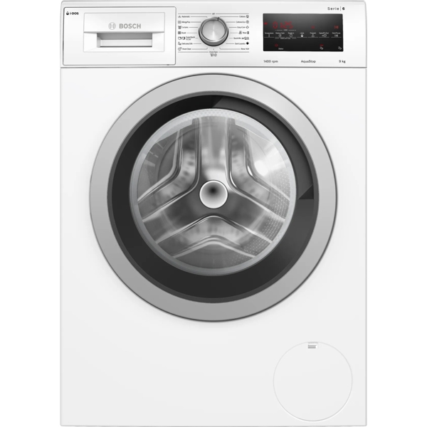 Bosch WAT28S48ME, 9Kg, A+++, 1400Rpm, 73Db, Washing Machine, White