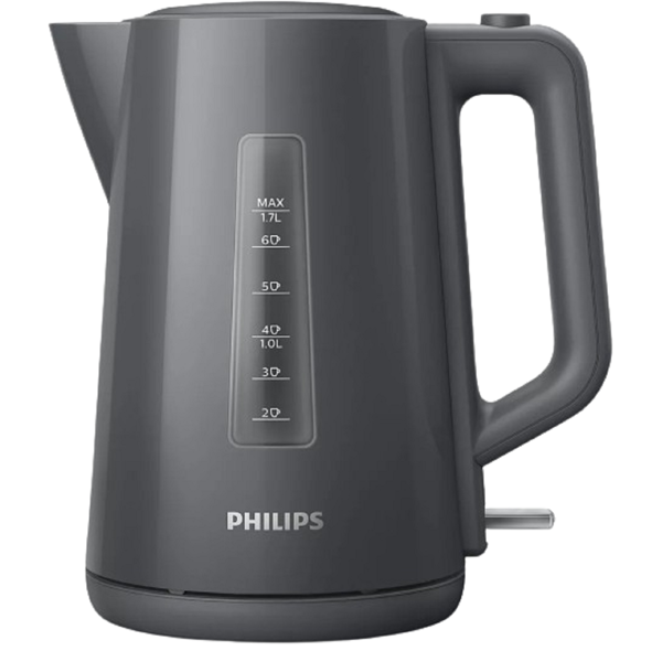 ელექტრო ჩაიდანი Philips HD9318/10, 2200W, 1.7L, Electric Kettle, Dark Grey