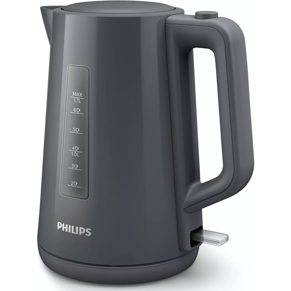 ელექტრო ჩაიდანი Philips HD9318/10, 2200W, 1.7L, Electric Kettle, Dark Grey