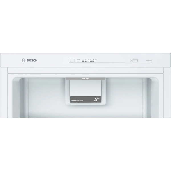 მაცივარი Bosch KSV36VW31U, 346L, A++, Refrigerator, White