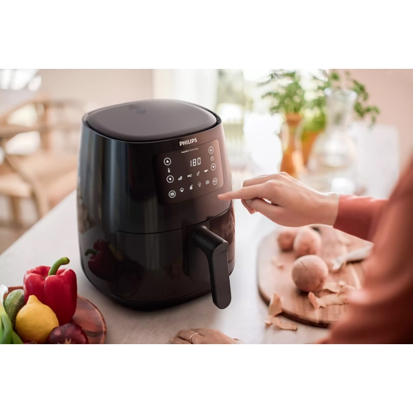 Philips HD9243/90, 1550W, 4.1L, Air Fryer, Black