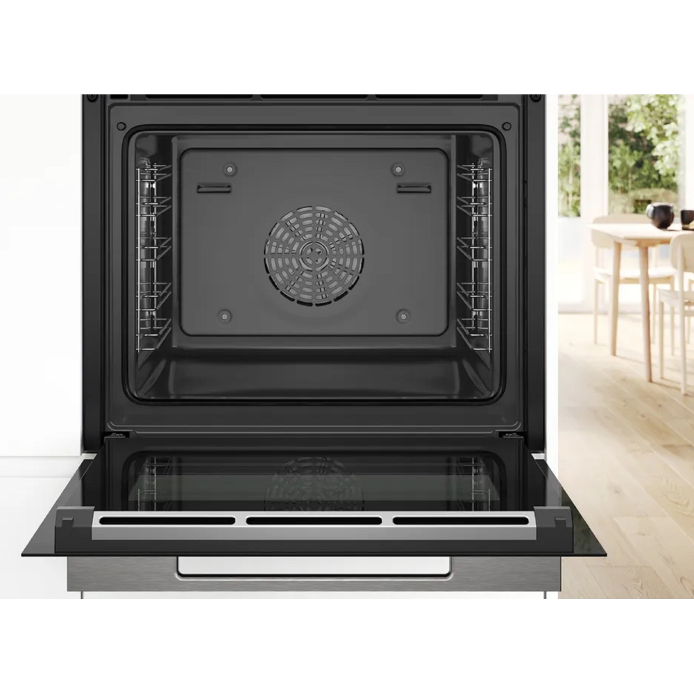 Bosch HBG7361B1, 3600W, 71L, Built-In, Black