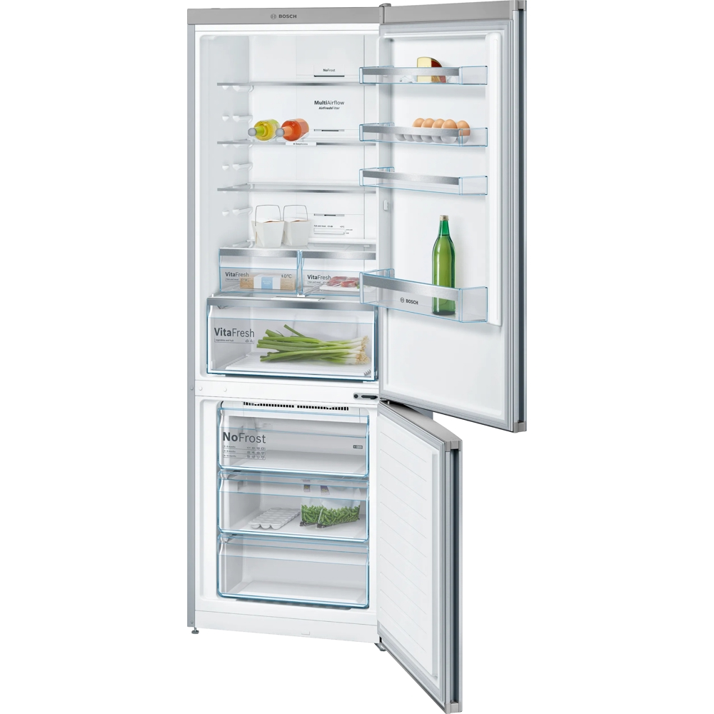 Bosch KGN39XI30U, 366L, A++, Refrigerator, Silver
