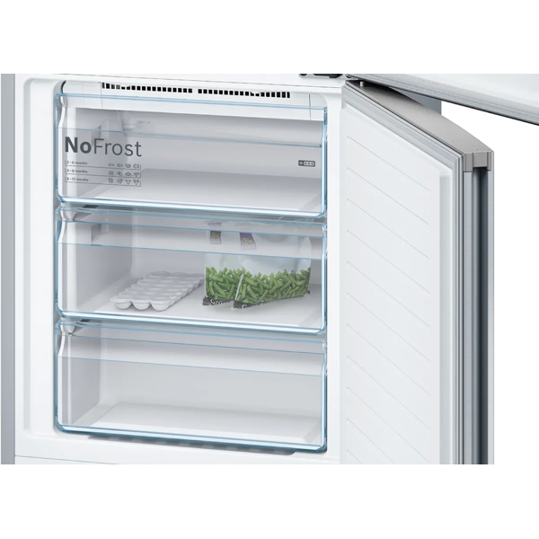 მაცივარი Bosch KGN39XI30U, 366L, A++, Refrigerator, Silver