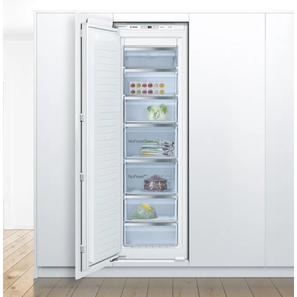 Bosch GIN81AEF0U, 212L, F, 36Db, Freezer, White