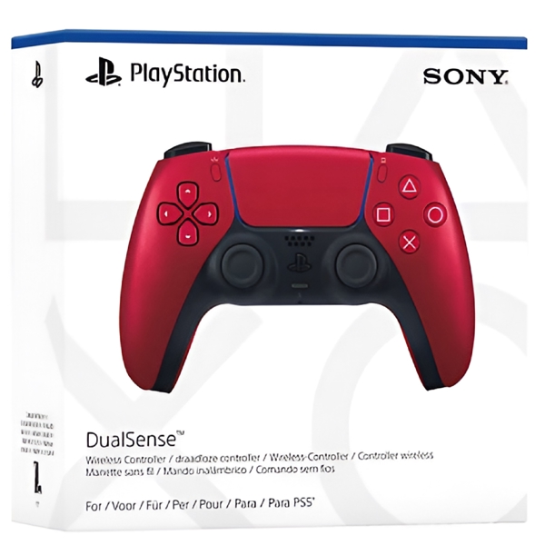 Sony 711719575948 PlayStation 5 DualSense, Controller For PlayStation 5, Wireless, Bluetooth, USB-C, 3.5mm, Volcanic Red