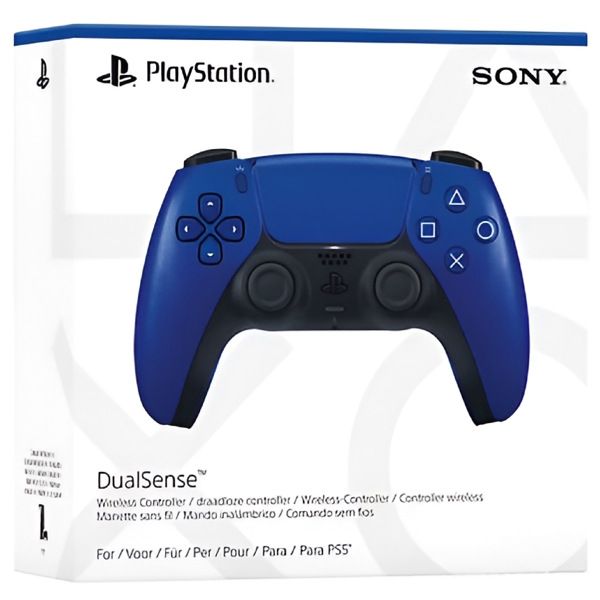 Sony 711719575917 PlayStation 5 DualSense, Controller For PlayStation 5, Wireless, Bluetooth, USB-C, 3.5mm, Blue