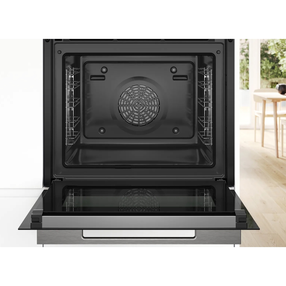 Bosch HBG7764B1, 71L, Built-In, Black