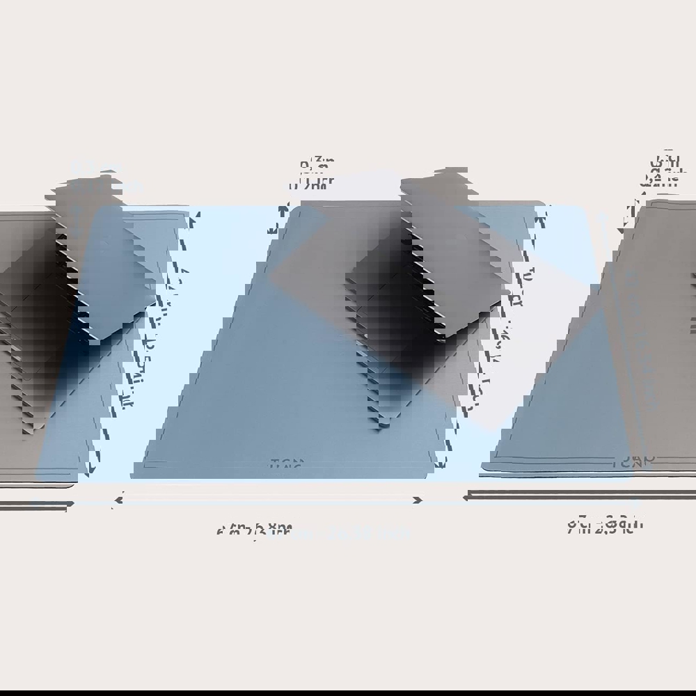Tucano MA-DP-Z NEOPREN, Mouse Pad, XL, Light Blue