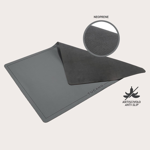 მაუსის პადი Tucano MA-DP-DG NEOPREN, Mouse Pad, XL, Sideral Gray