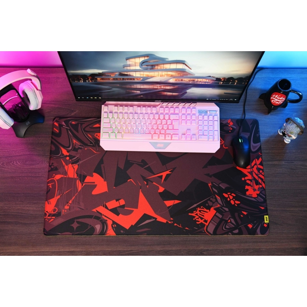 2E SPEED-XL-D04-PRO, Gaming Mouse Pad, XL, Multicolored