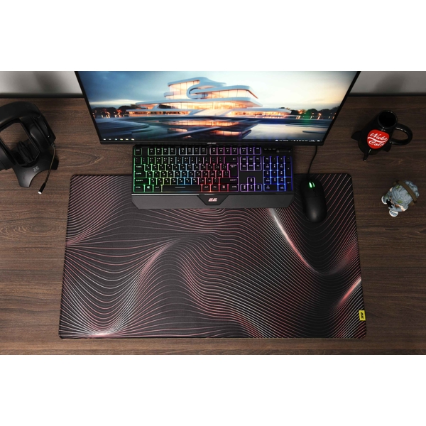 მაუსის პადი 2E SPEED-XL-D03-PRO, Gaming Mouse Pad, XL, Multicolored