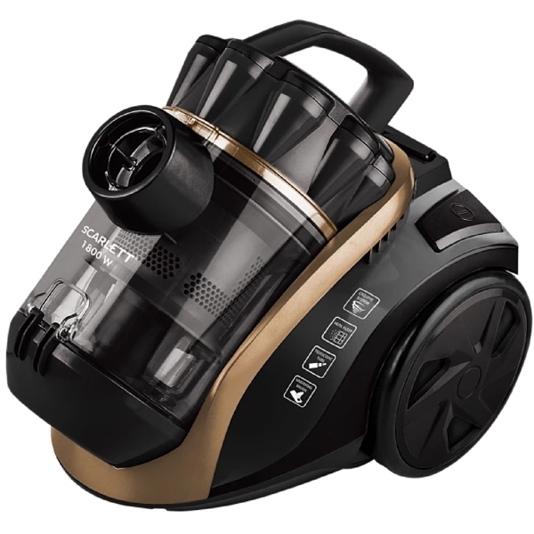 Scarlett SC-VC80C62, 1800W, 2L, Vacuum Cleaner, Black