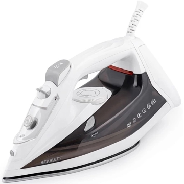 Scarlett SC-SI30K40, 2400W, 480ML, Steam Iron, White