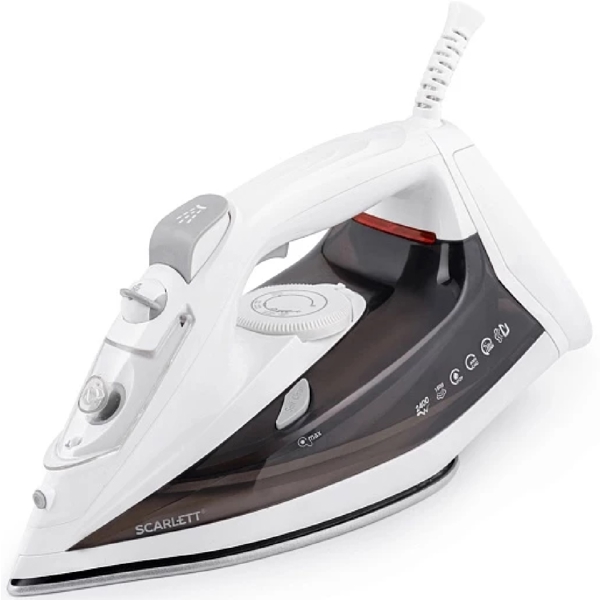 Scarlett SC-SI30K40, 2400W, 480ML, Steam Iron, White