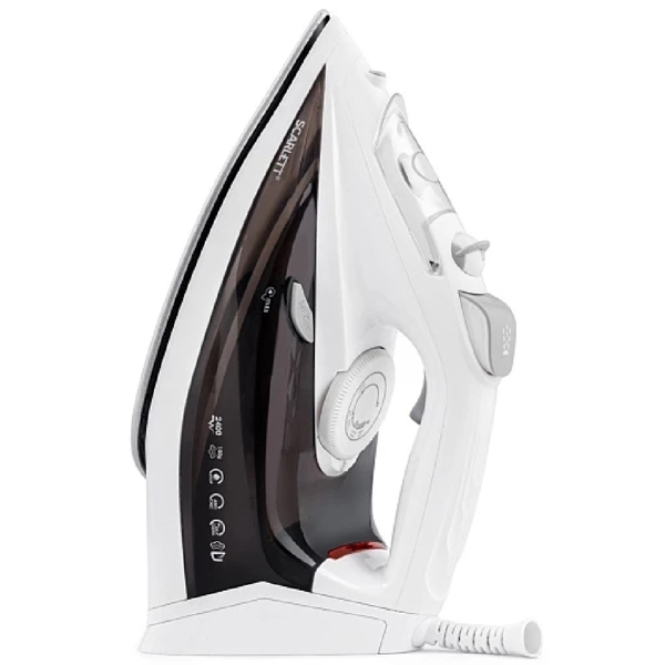 Scarlett SC-SI30K40, 2400W, 480ML, Steam Iron, White