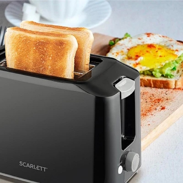 ტოსტერი Scarlett SC-TM11020, 700W, Toaster, Black