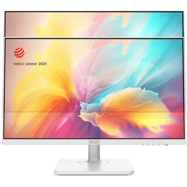 MSI 9S6-3PA59H-096 Modern MD2412PW, 23.8", Monitor, FHD, IPS, USB-C, DP, HDMI, White