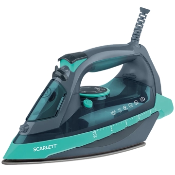 Scarlett SC-SI30K32, 2400W, 400ML, Steam Iron, Green