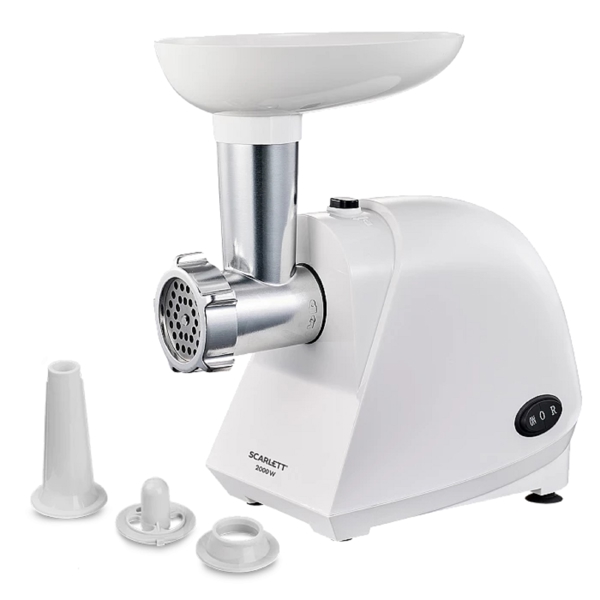 ხორცსაკეპი Scarlett SC-MG45S74, 2000W, Meat Grinder, White