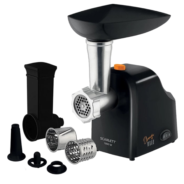 Scarlett SC-MG45M24, 1800W, Meat Grinder, Black