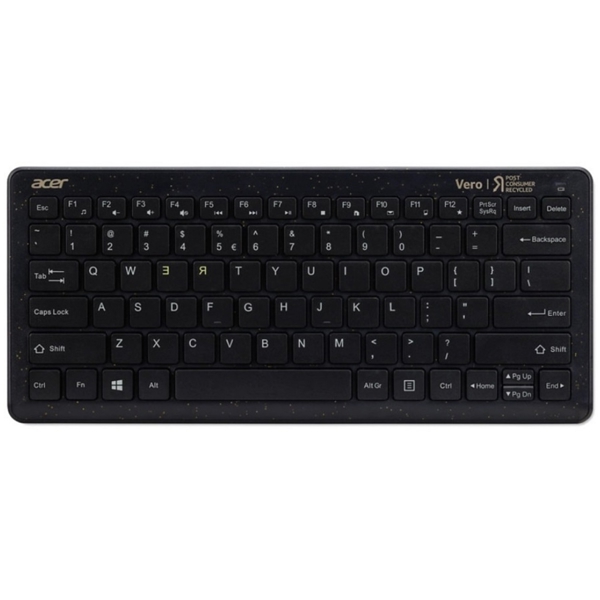  Acer GP.ACC11.02I Vero AAK125, Wireless, USB, Keyboard And Mouse, Black