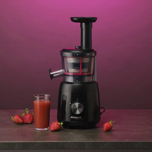 Scarlett SC-JE50S54, 150W, 600ML, Juicer, Black