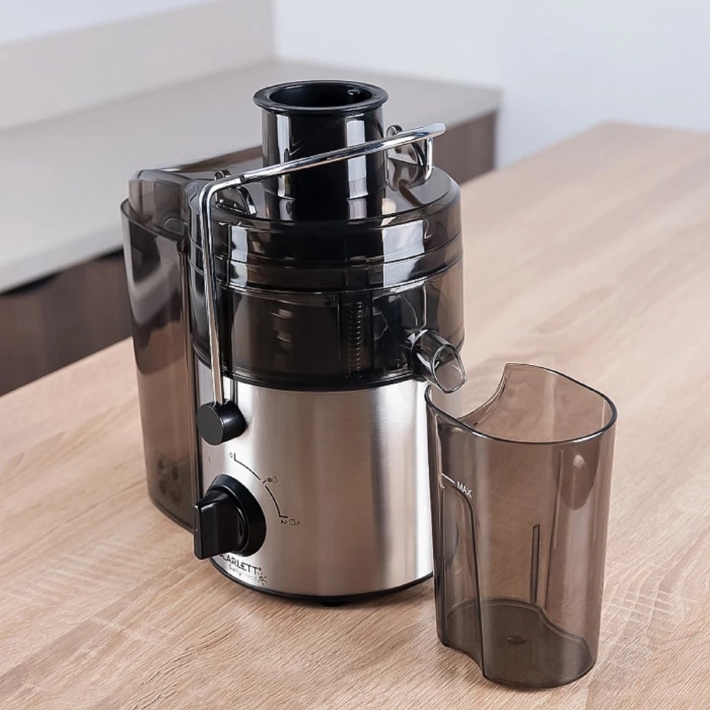 წვენსაწური Scarlett SC-JE50S18, 800W, 0.6L, Juicer, Grey