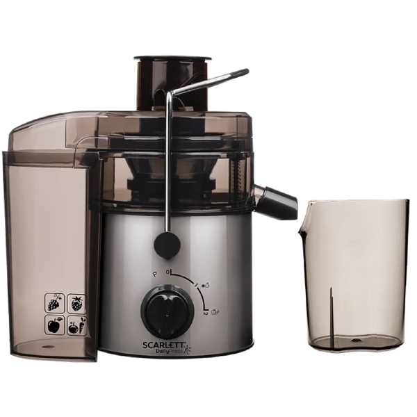 წვენსაწური Scarlett SC-JE50S18, 800W, 600ML, Juicer, Grey