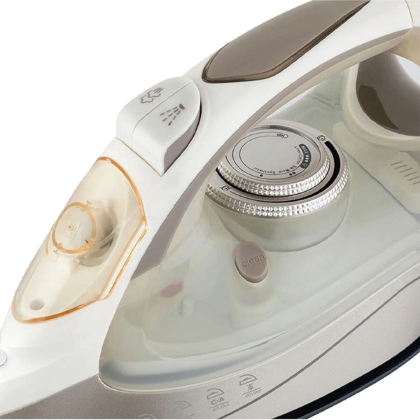 ორთქლის უთო Fakir 8682511904866, 2800W, 300ML, Steam Iron, White