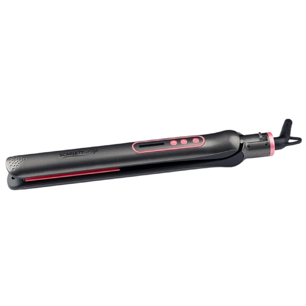 თმის უთო Scarlett SC-HS60T25, 42W, Hair Straightener, Grey/Pink