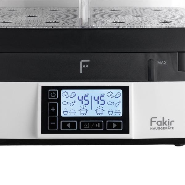 ორთქლსახარში Fakir 8690394694705_1, 1800W, 11L, Black/Transparent