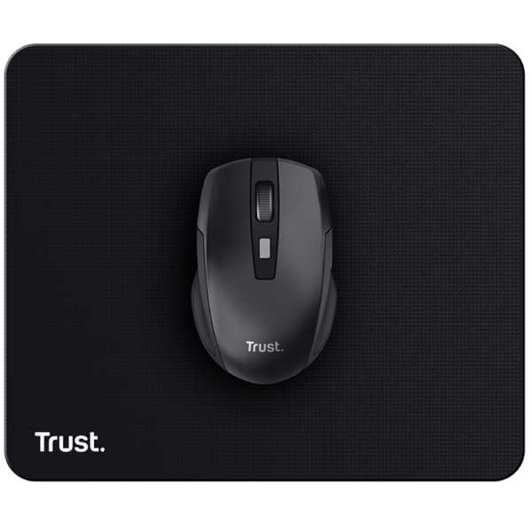 მაუსის პადი Trust 24193, Mouse Pad, M, Black