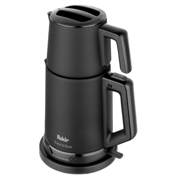 ჩაის აპარატი Fakir STEEL N MORE, 1800W, 1.8L, Tea Maker, Black