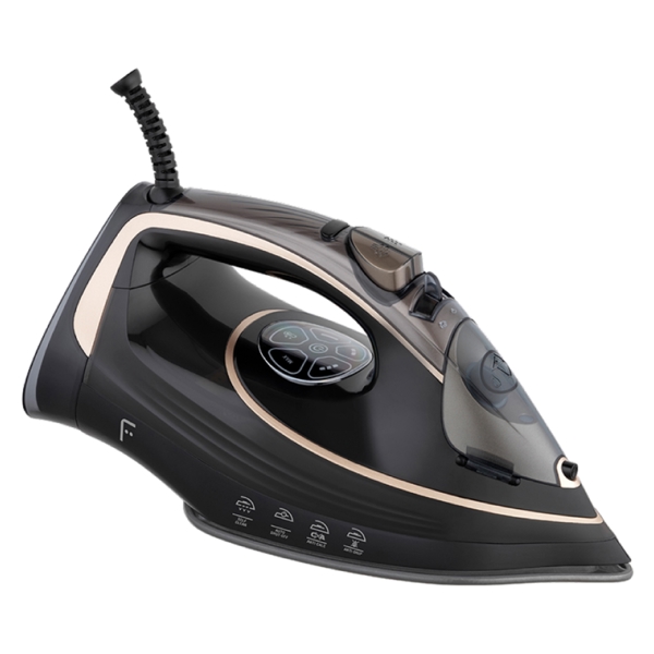 Fakir ONYX, 3200W, 400ML, Steam Iron, Black