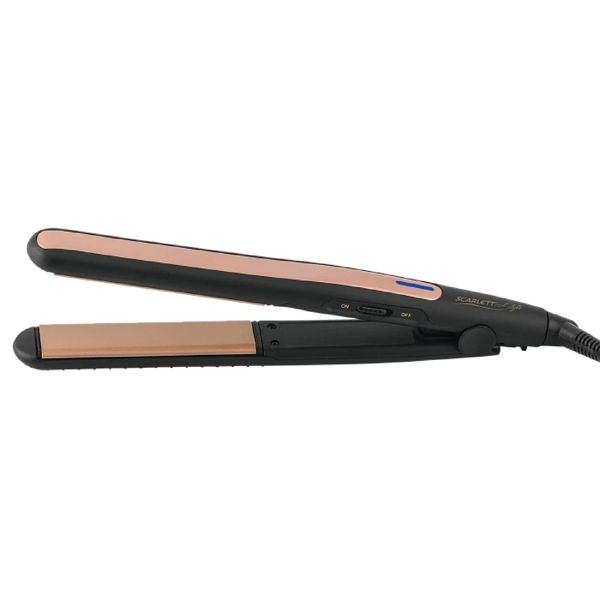 თმის უთო Scarlett SC-HS60015, 35W, Hair Straightener, Black//Gold