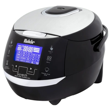 მულტსახარში Fakir 8690394694002, 1020W, 5L, Multifunction Cooker, Black