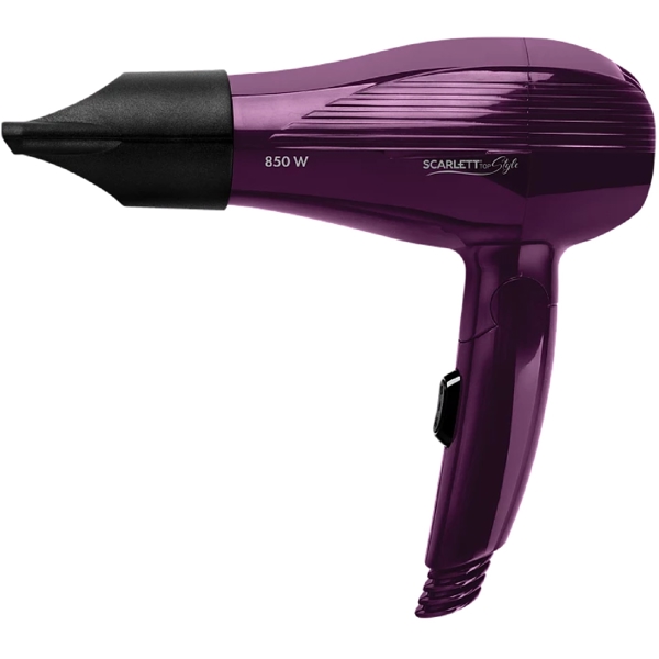 თმის საშრობი Scarlett SC-HD70T24, 850W, Hair Dryer, Purple