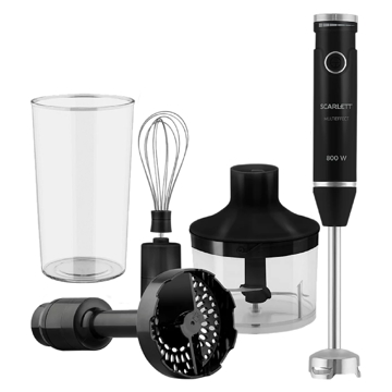 Scarlett SC-HB42M49, 800W, 600ML, Blender, Black