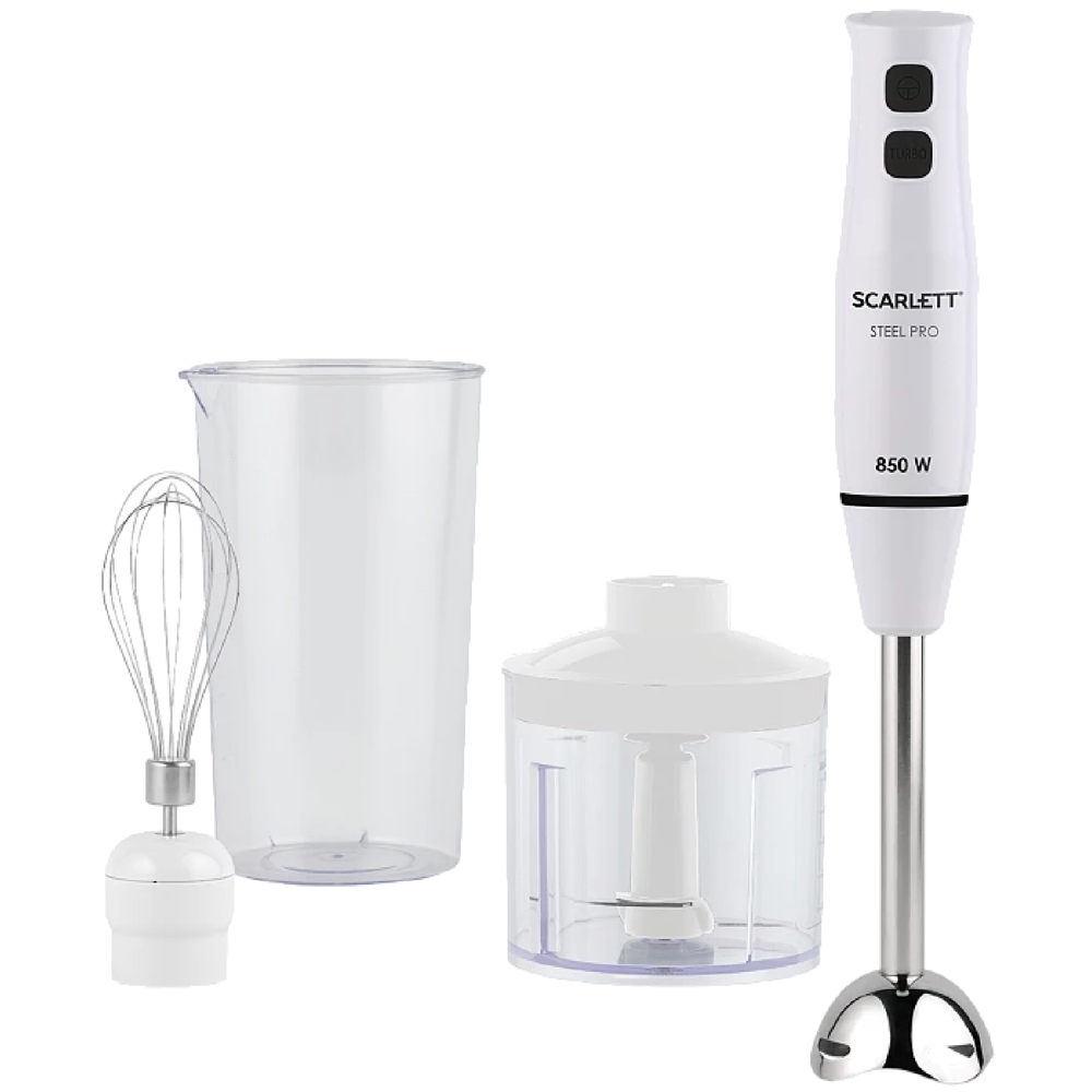 Scarlett SC-HB42F06, 850W, 0.7L, Blender, White